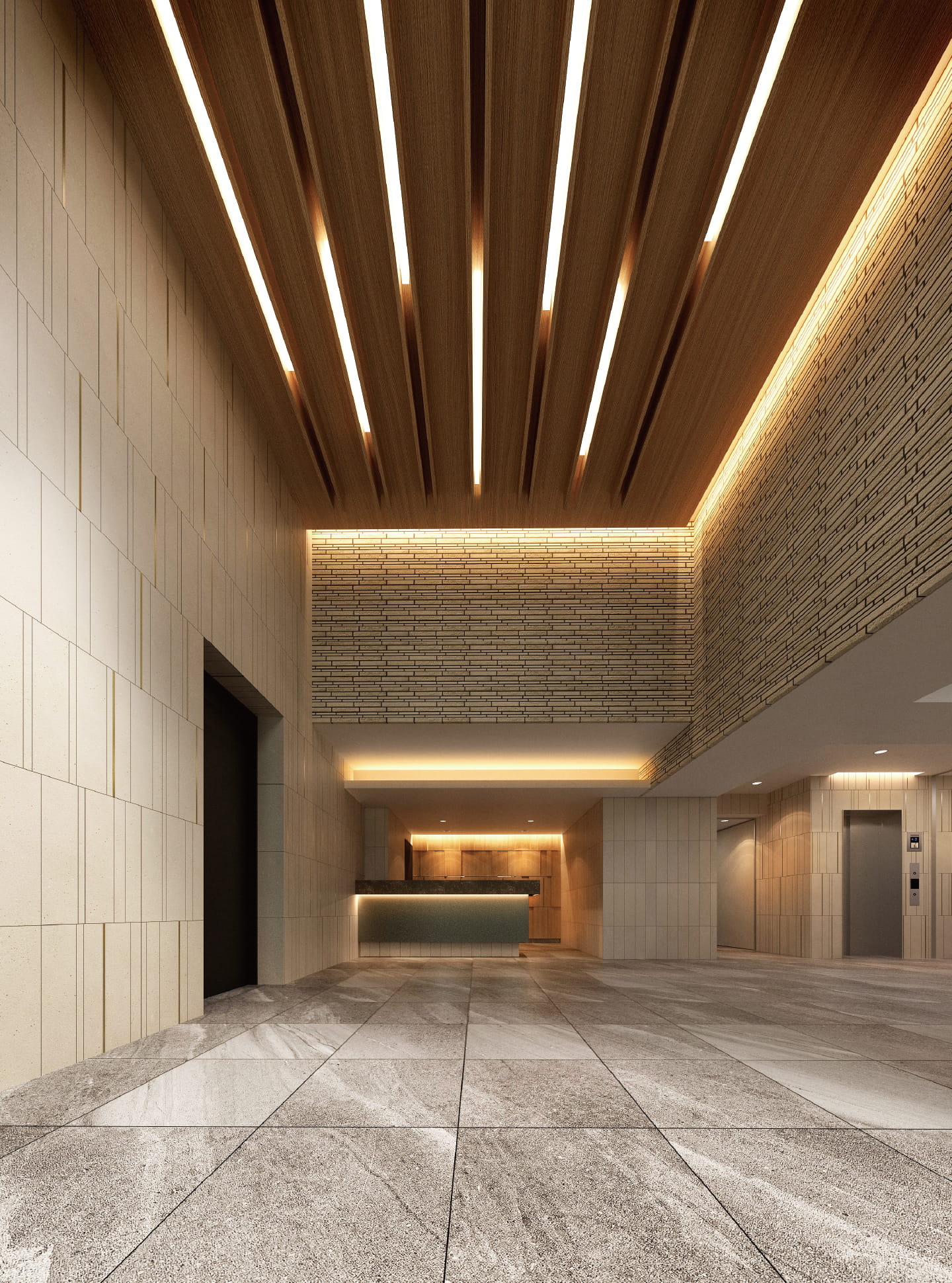 エントランスホール完成予想図