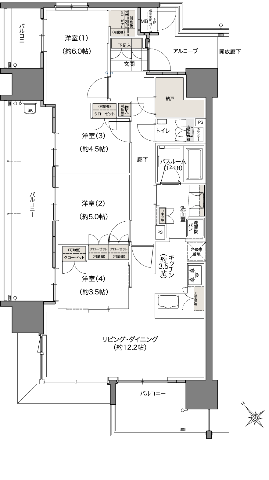 住戸表