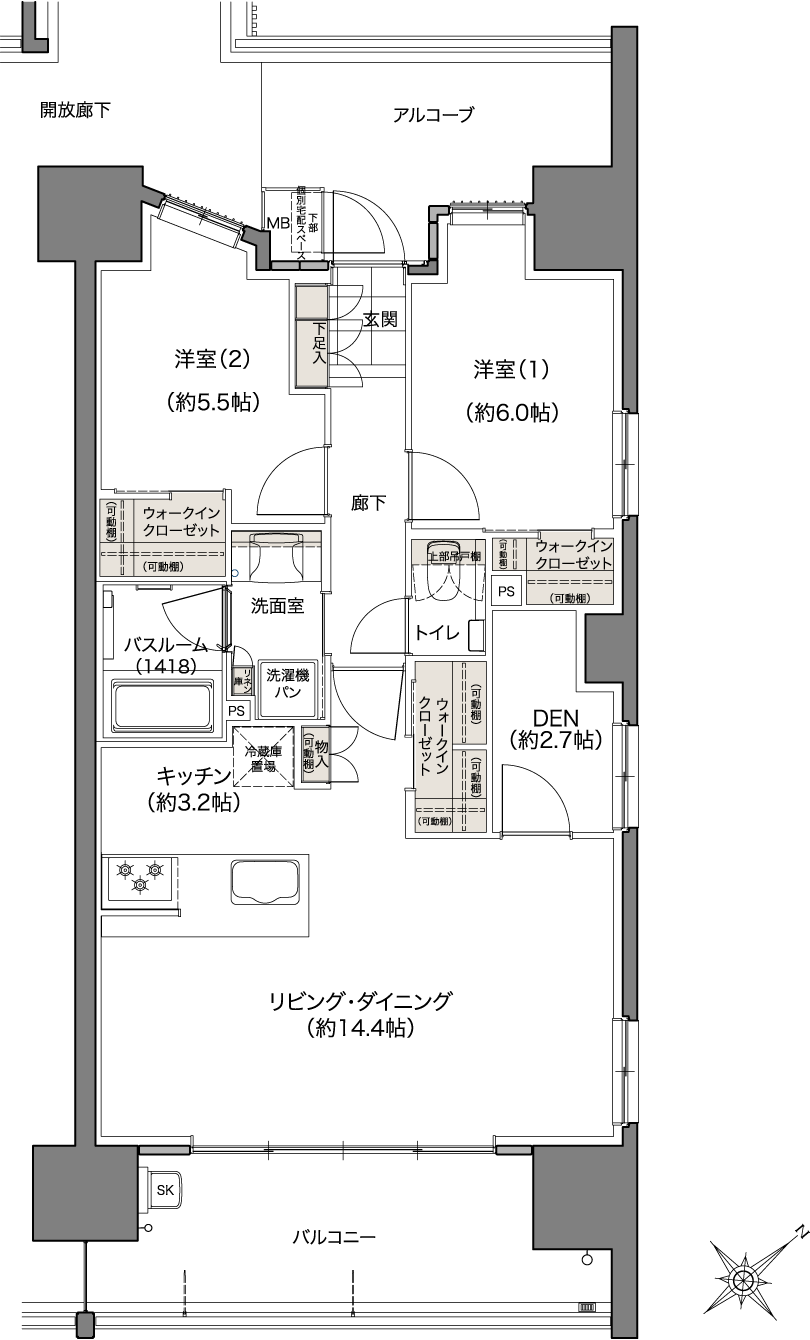住戸表