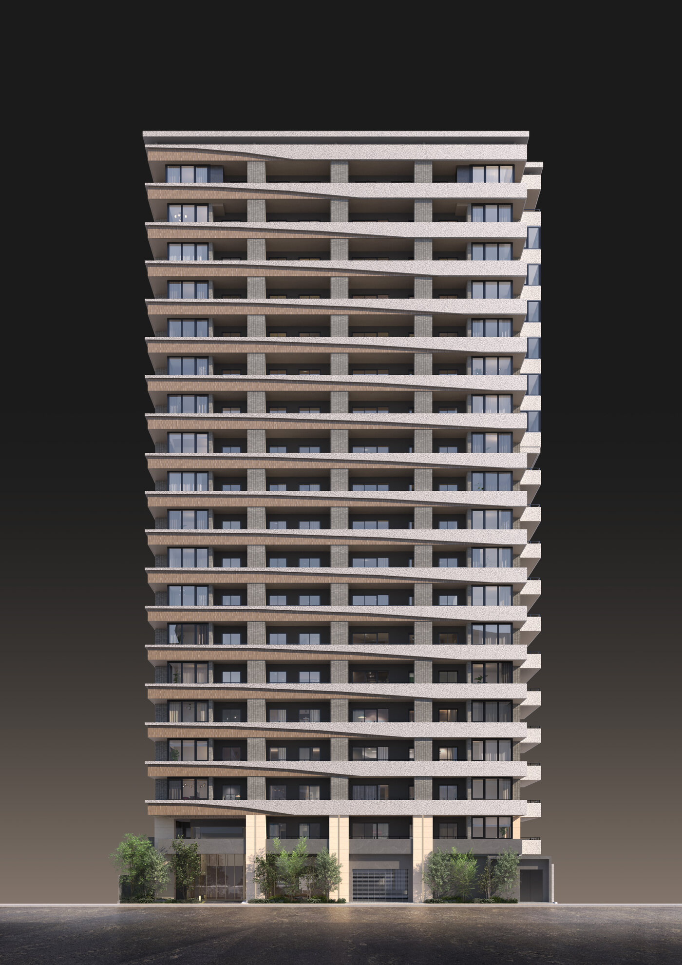 立面 完成予想図